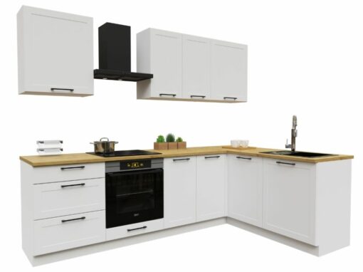 Gamme PREMIUM Modèle Dénia - Blanc mat encadré Gamme PREMIUM Modèle Dénia - Blanc mat encadré