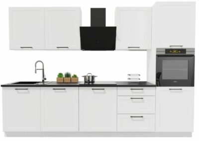 Gamme PREMIUM-Modèle Dénis-Blanc mat-encadré--linéaire