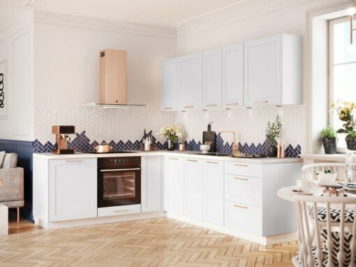 Cuisine-PREMIUM-Modèle Dénia Blanc Mat Encadré Cuisine-PREMIUM-Modele-Denia-Blanc-Mat-Encadre