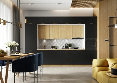 Cuisine-PREMIUM-Modele-Denia-Laque-Noir-Mat.